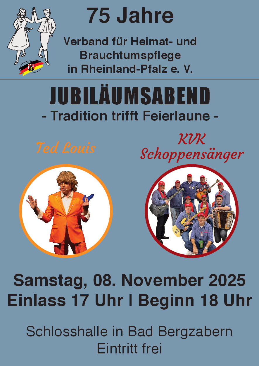Mehr über den Artikel erfahren 75 Jahre – Jubiläumsfeier unseres Verbandes